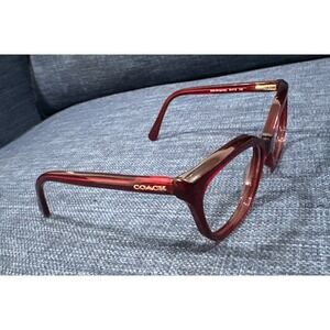 Coach Hadley HC 6096 5029 Burgundy Womens Eyeglasses (frames Only)53-16 135
